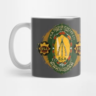 Vintage British Motorcycle Mug